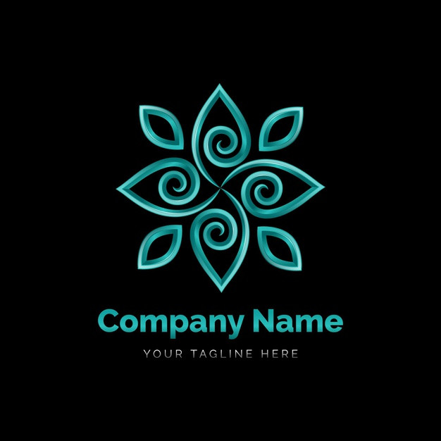 花瓣，花朵，logo标志