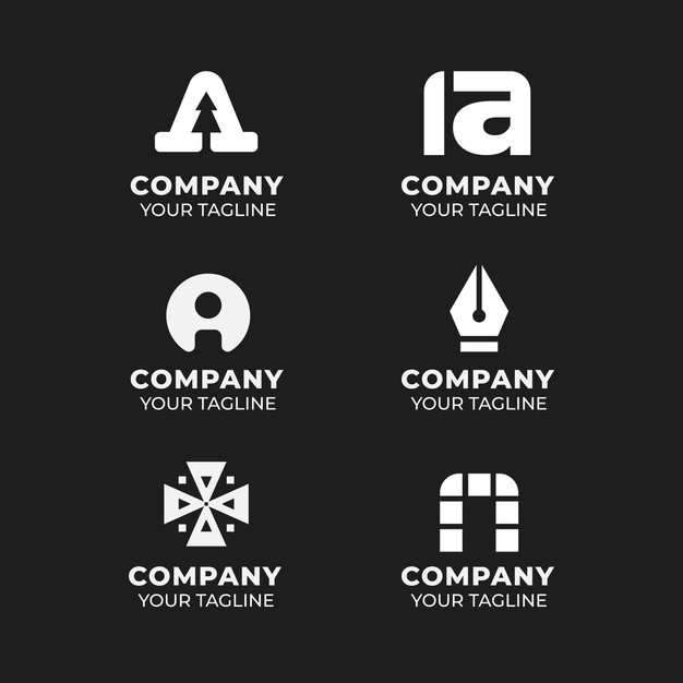 字母A，logo标志