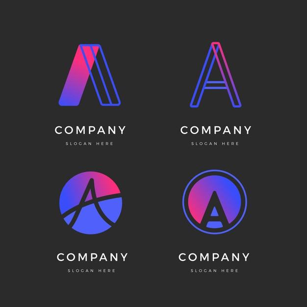 字母A，logo标志