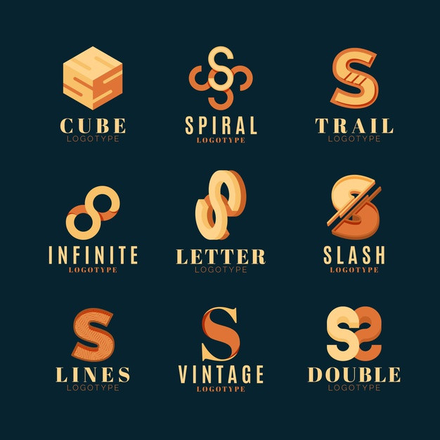 字母S，logo标志