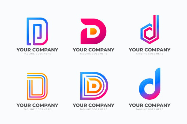 字母D，logo标志