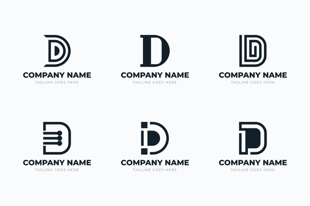 字母D，logo标志
