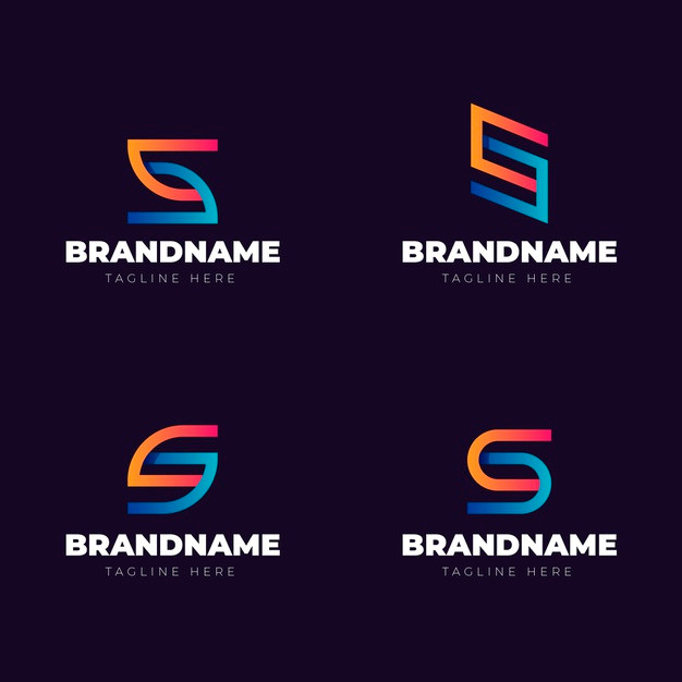 字母S，logo标志