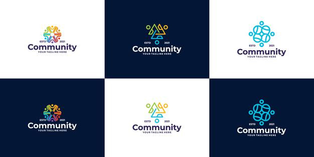 团队合作，logo标志