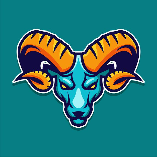 山羊徽章，logo标志