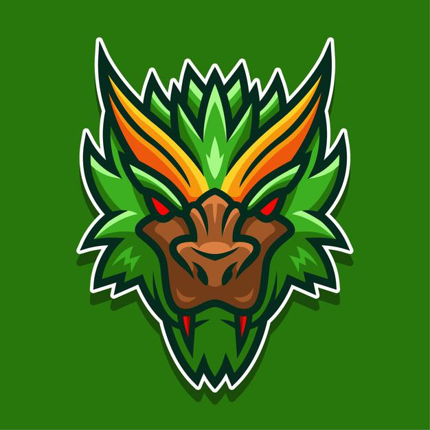 绿龙，logo标志