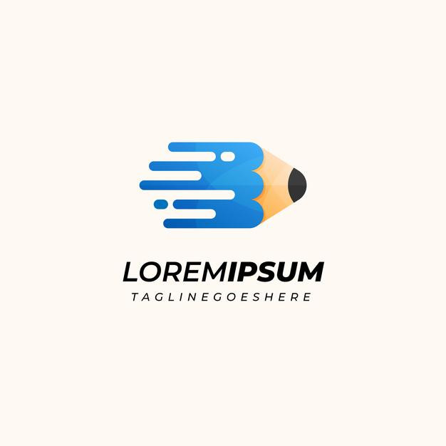 铅笔，速度，logo标志
