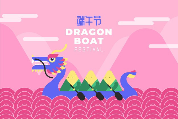 端午节龙舟插画