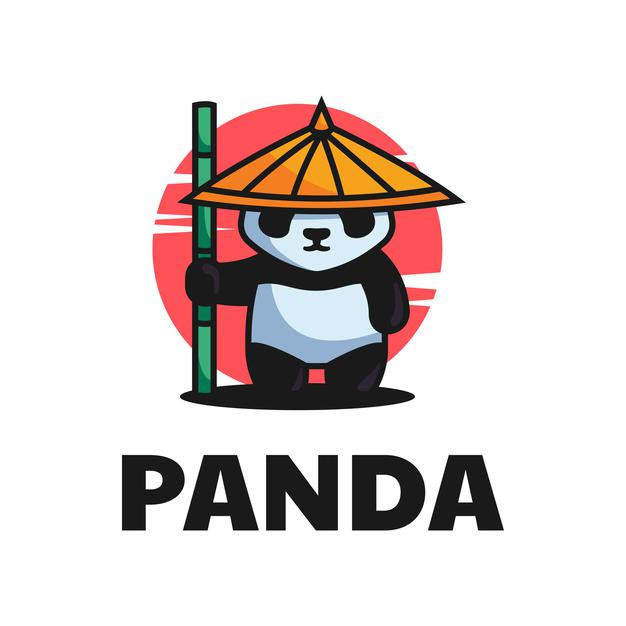 熊猫，logo标志