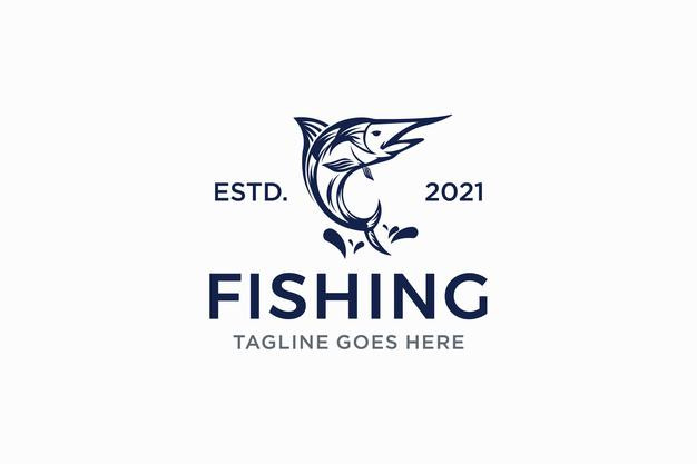 钓鱼俱乐部，logo标志矢量图素材