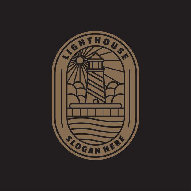 灯塔太阳logo标志