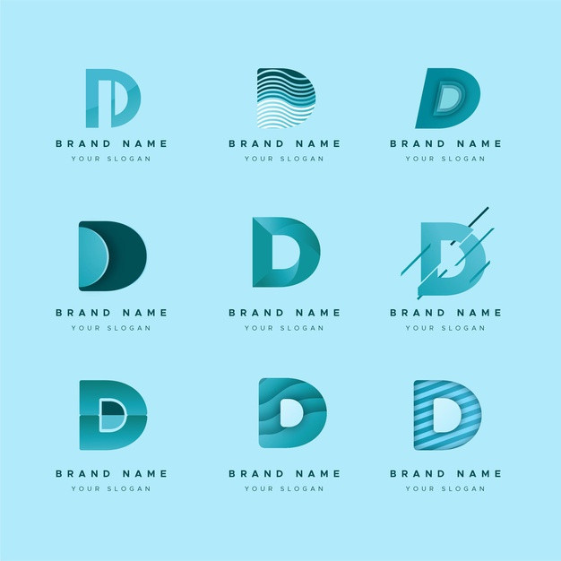 d字母logo标志
