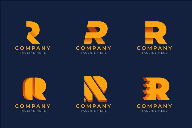 r字母logo标志