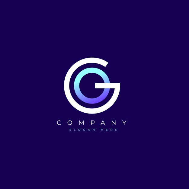 GO字母logo标志