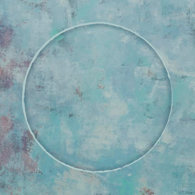 蓝色背景纹理边框