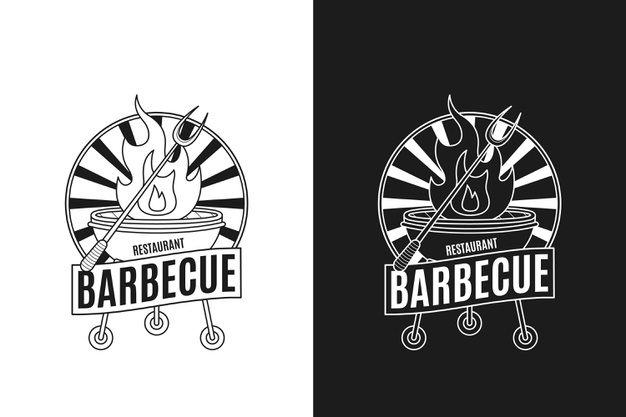 西式烧烤logo标志