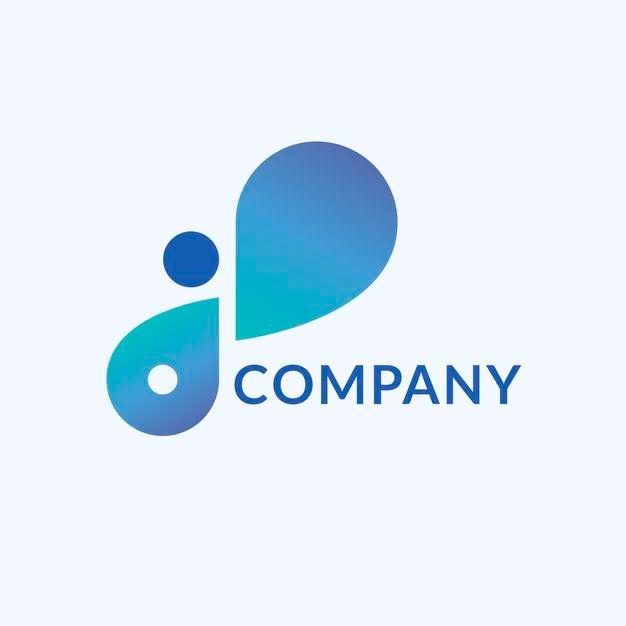 科技公司水滴logo标志矢量图素材