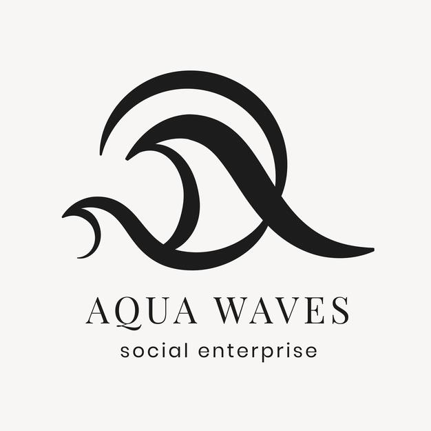 波浪海浪logo标志矢量图素材