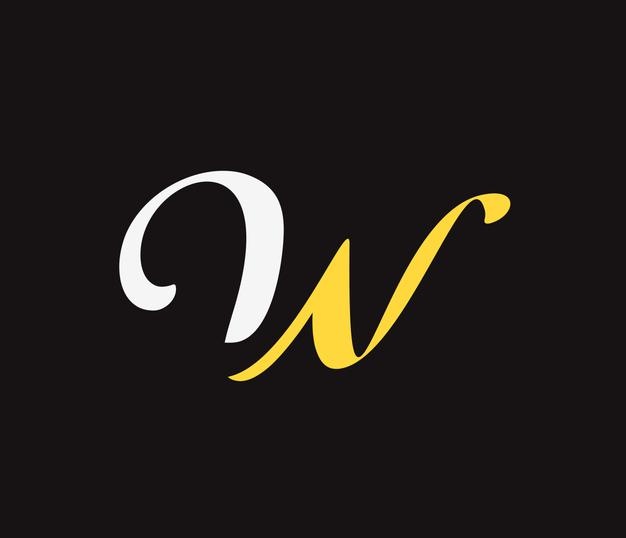 字母W，logo标志矢量图素材