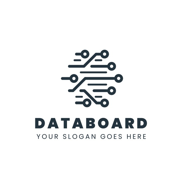 数据科技logo标志矢量图素材