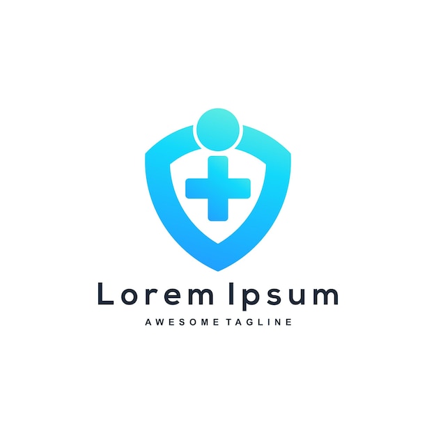 医疗十字logo标志