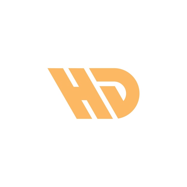 字母HD标志logo