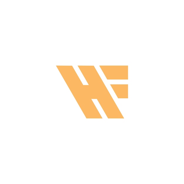 字母HF标志logo