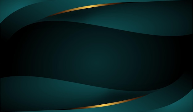 华丽现代抽象简约深绿色背景