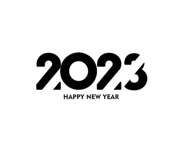 2023年数字艺术字图标元素