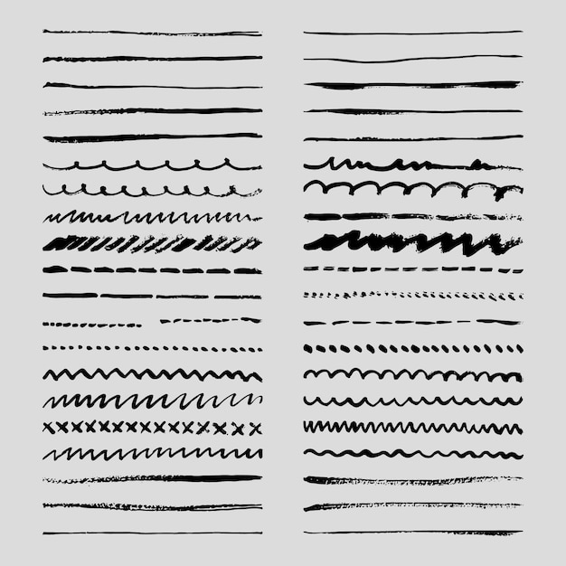 墨迹墨水笔触笔刷纹理