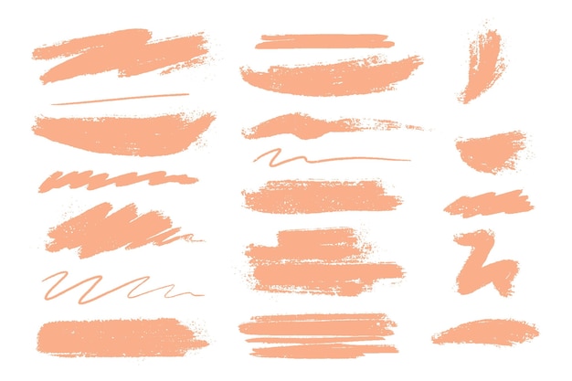 墨迹墨水笔触笔刷纹理