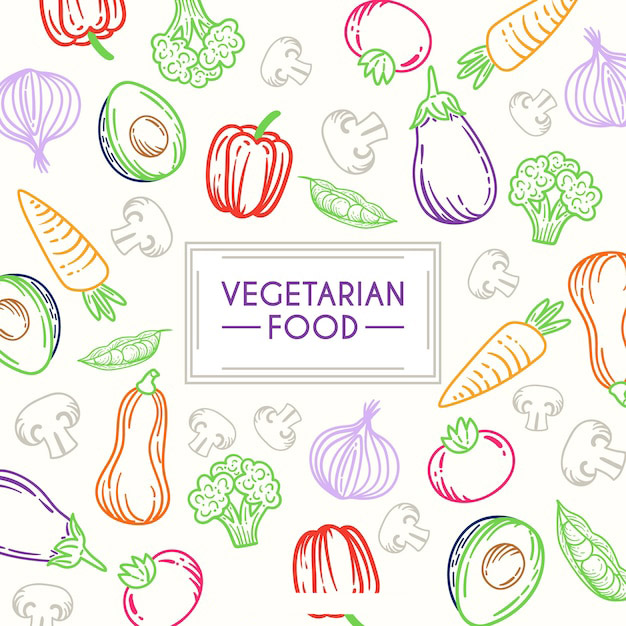 蔬菜食物插画