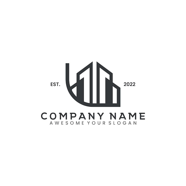 建筑地产房子标志logo