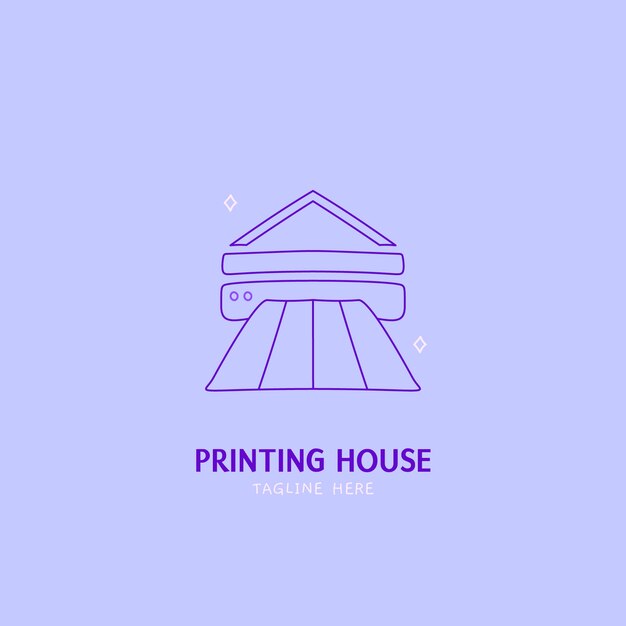 印刷厂打印标志logo