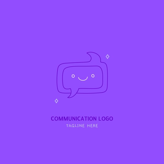 通信社交标志logo