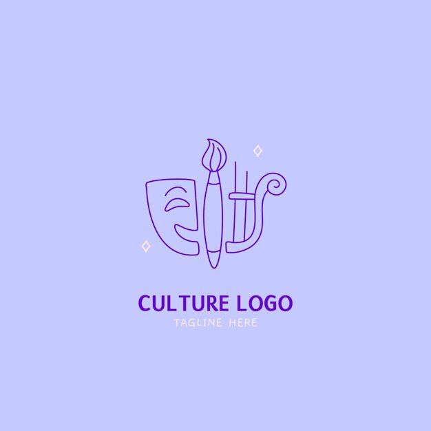 文化艺术社团标志logo