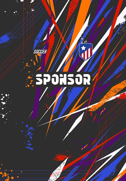 足球球衣抽象纹理肌理背景