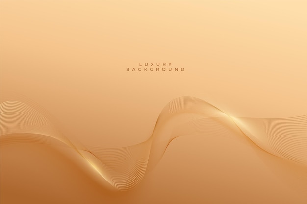 抽象线条金色背景