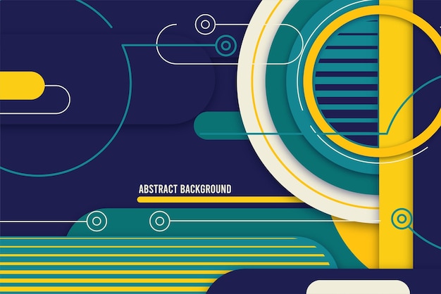 几何图形抽象背景