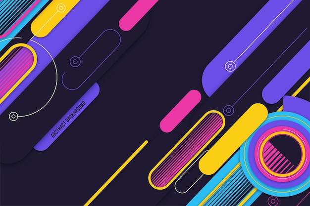 几何图形抽象背景