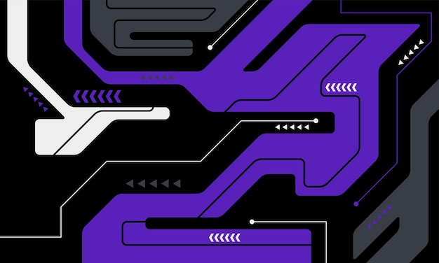 抽象科技感赛博朋克风格背景