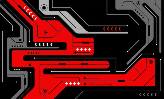 抽象科技感赛博朋克风格背景