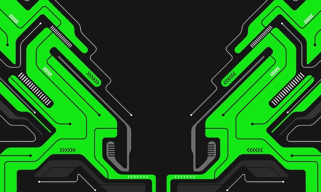 抽象科技感赛博朋克风格背景