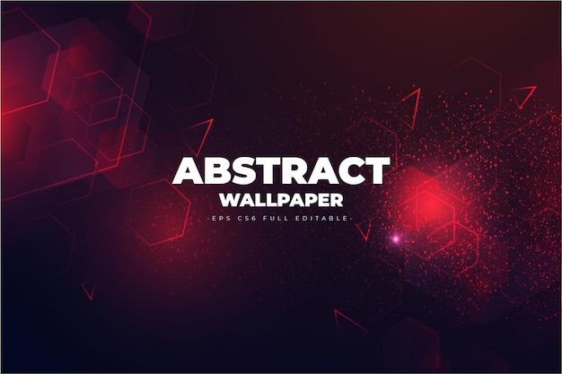 抽象暗红色科技背景