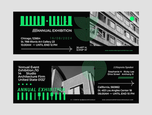 粗野主义时尚设计模板