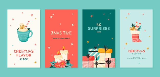 圣诞节海报单页模板