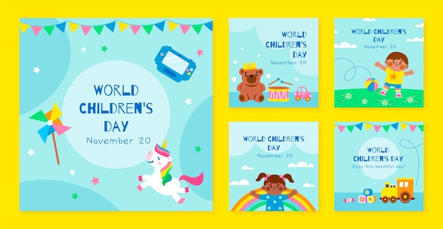 儿童节背景模板