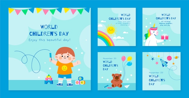 儿童节背景模板