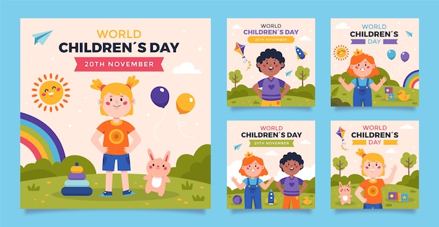 儿童节背景模板