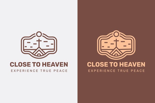 教会教堂标志logo